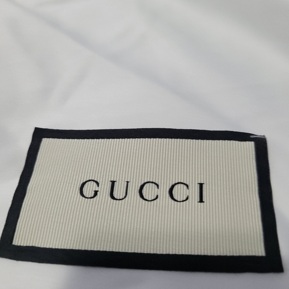 Gucci Drawstring Satin Handbag Purse Dust bag - Picture 2 of 4